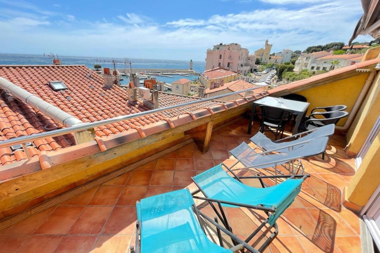 La Perle De Cassis - Terrace With Sea View Daire Dış mekan fotoğraf