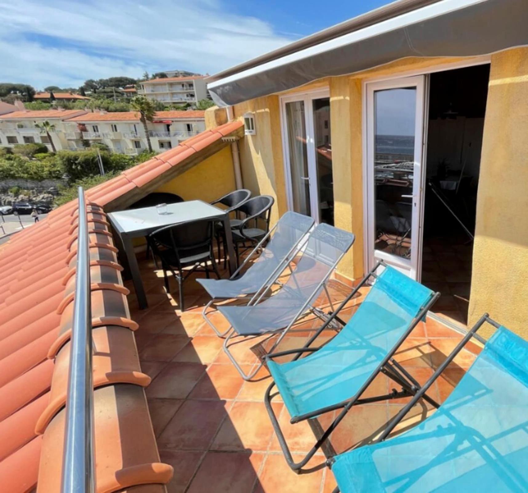 La Perle De Cassis - Terrace With Sea View Daire Dış mekan fotoğraf