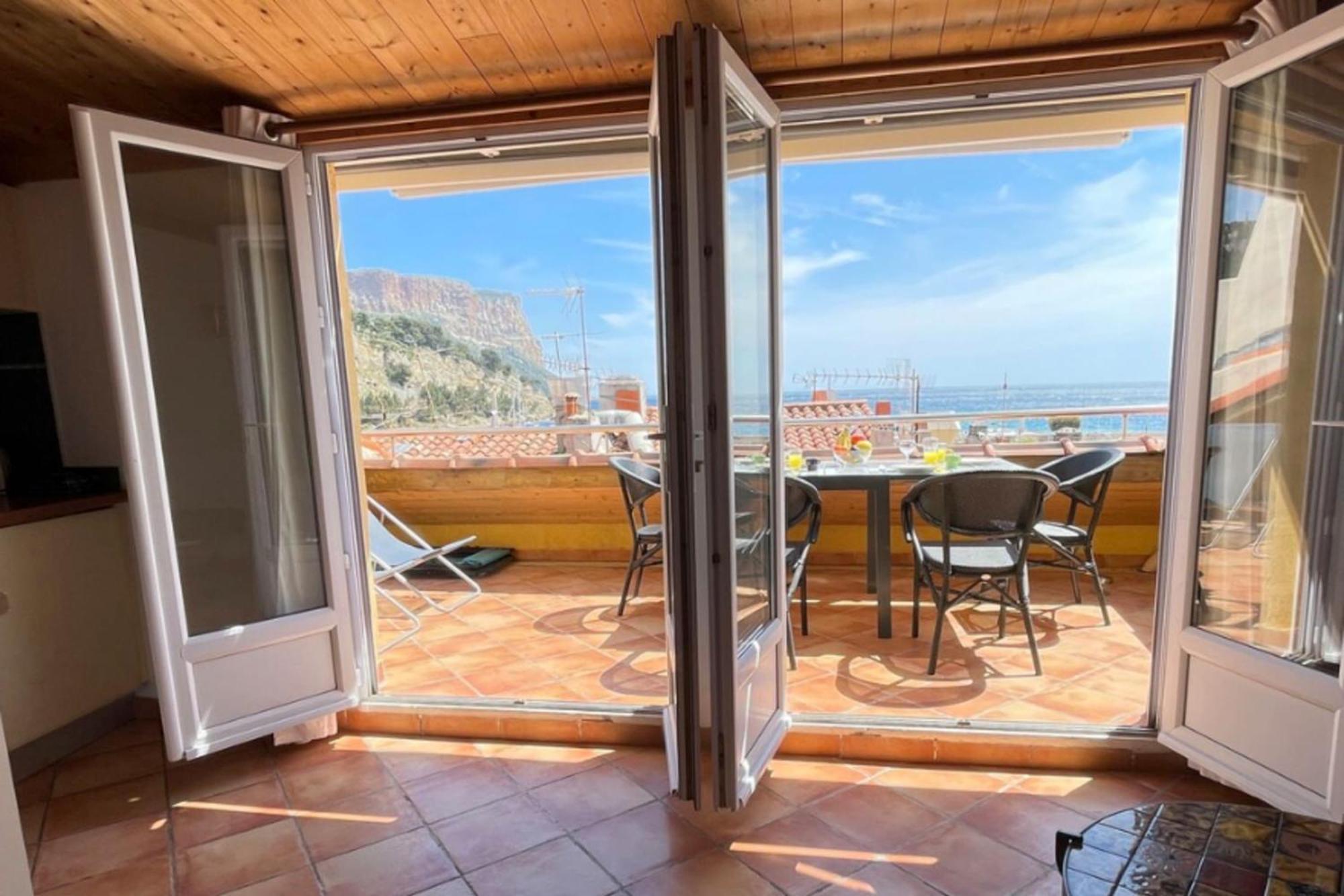 La Perle De Cassis - Terrace With Sea View Daire Dış mekan fotoğraf