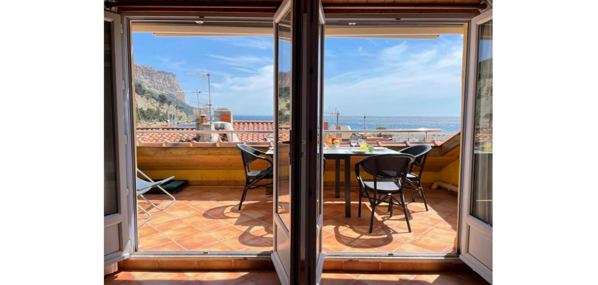 La Perle De Cassis - Terrace With Sea View Daire Dış mekan fotoğraf